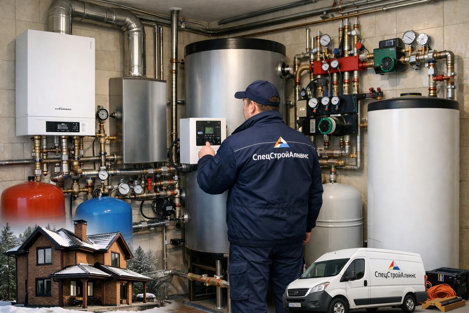 Почему ООО Холдинг СпецСтройАльянс — лучший выбор для установки независимой котельной частного дома