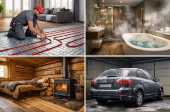 Установка теплого водяного пола: подходит ли он для всех помещений?