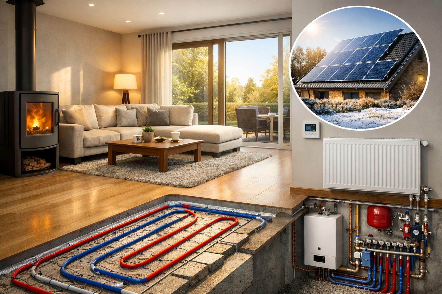 Почему Комбинированное лучевое отопление дома — лучшее вложение в комфорт и экономию