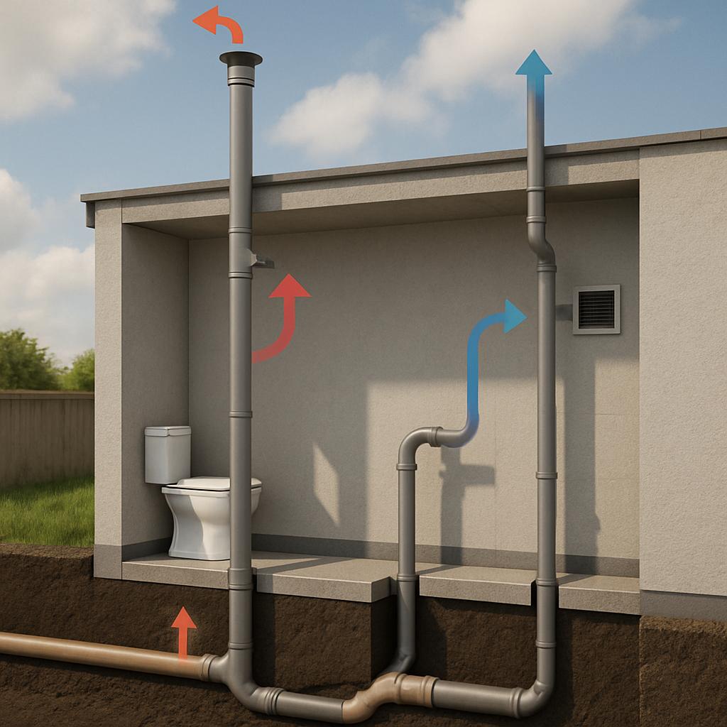 Принцип работы и устройство приточно-вытяжной вентиляции канализационной сети