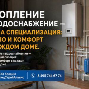 Отопление и водоснабжение — наша специализация