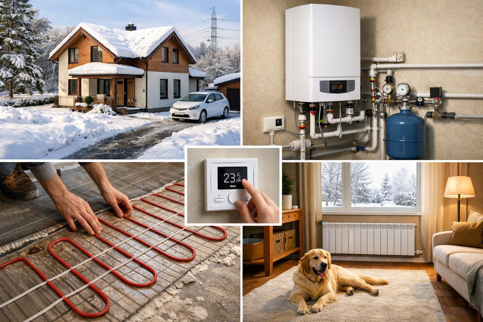 Почему электрическое отопление — идеальный выбор для частного дома в Кокошкино: экономия, простота, безопасность