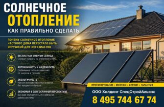 Солнечное отопление: как правильно сделать