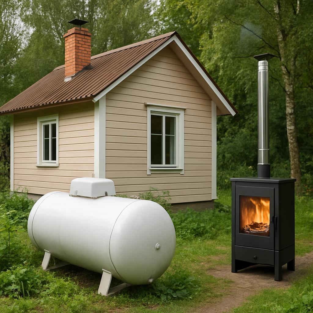 Автономное отопление дачи: варианты без газа