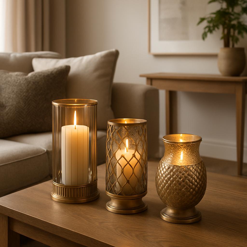 Влияние декоративных подсвечников на стиль интерьера