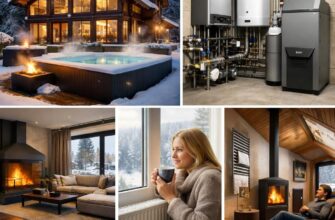 Отопление коттеджа