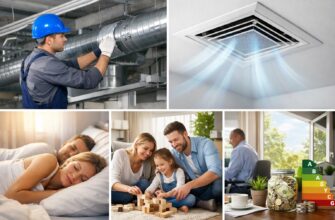 Услуги по организации вентиляции помещений