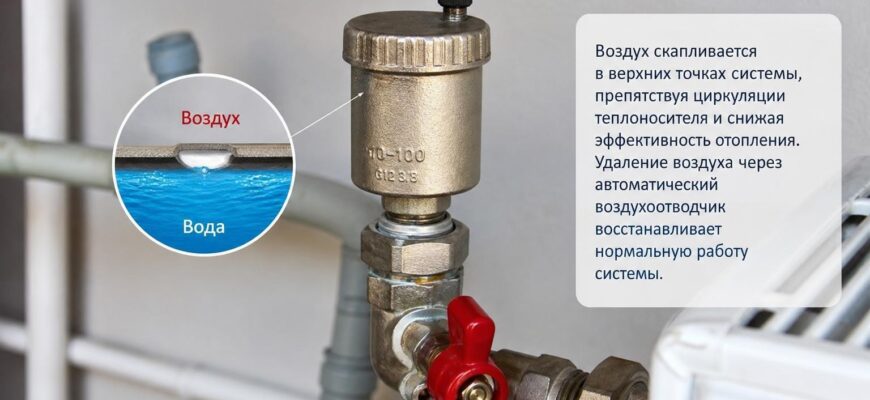 Воздух в системе и холод в комнатах: как быстро найти и убрать воздушную пробку, чтобы отопление снова работало как часы