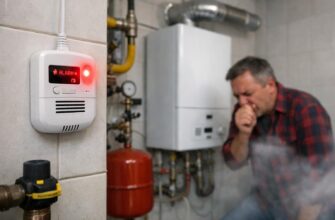 Сигнализатор загазованности в котельной частного дома