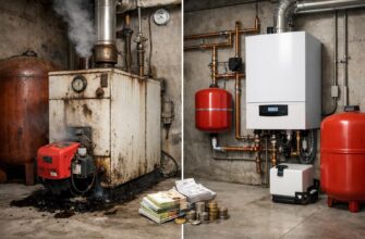 Замена дизельного котла