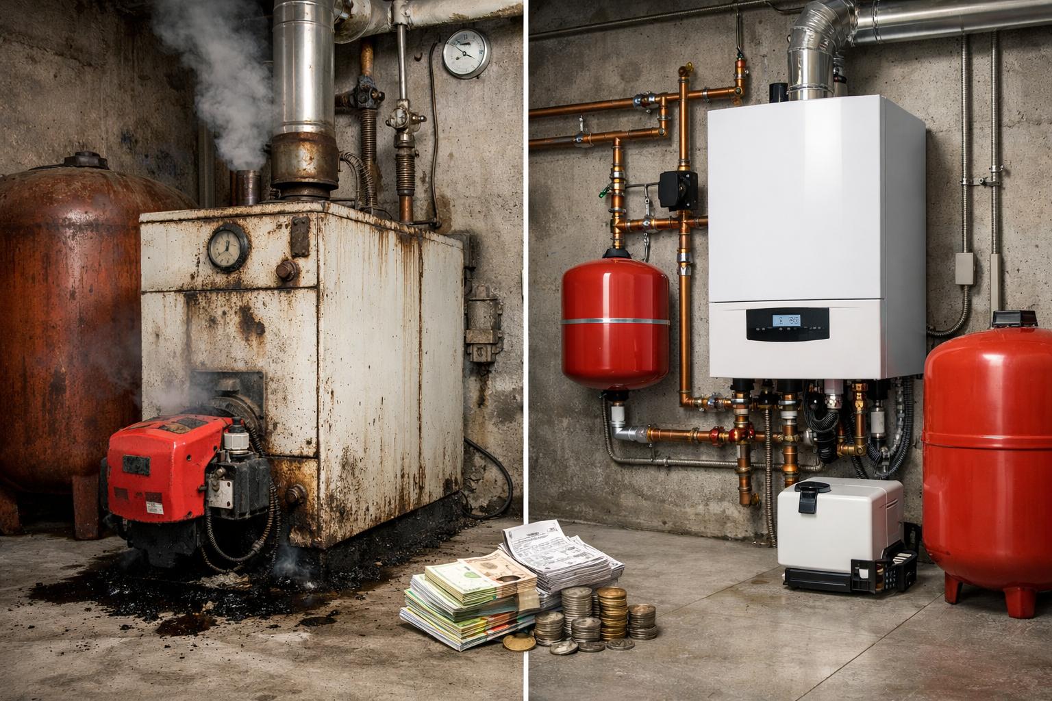 Когда пора заменить дизельный котёл: признаки, опасности и сроки