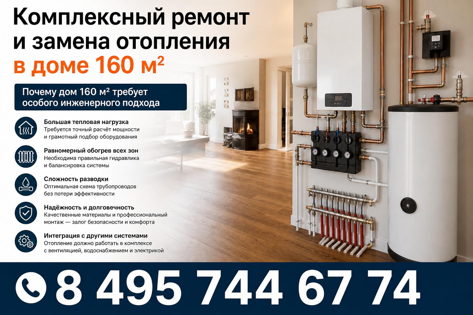 Почему дом 160 м² требует особого инженерного подхода Почему дом 160 м² требует особого инженерного подхода