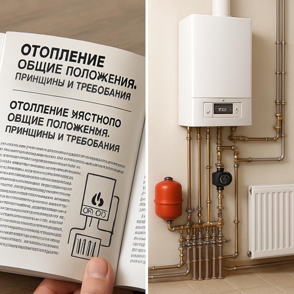 Отопление частного дома: общие положения, принципы и требования