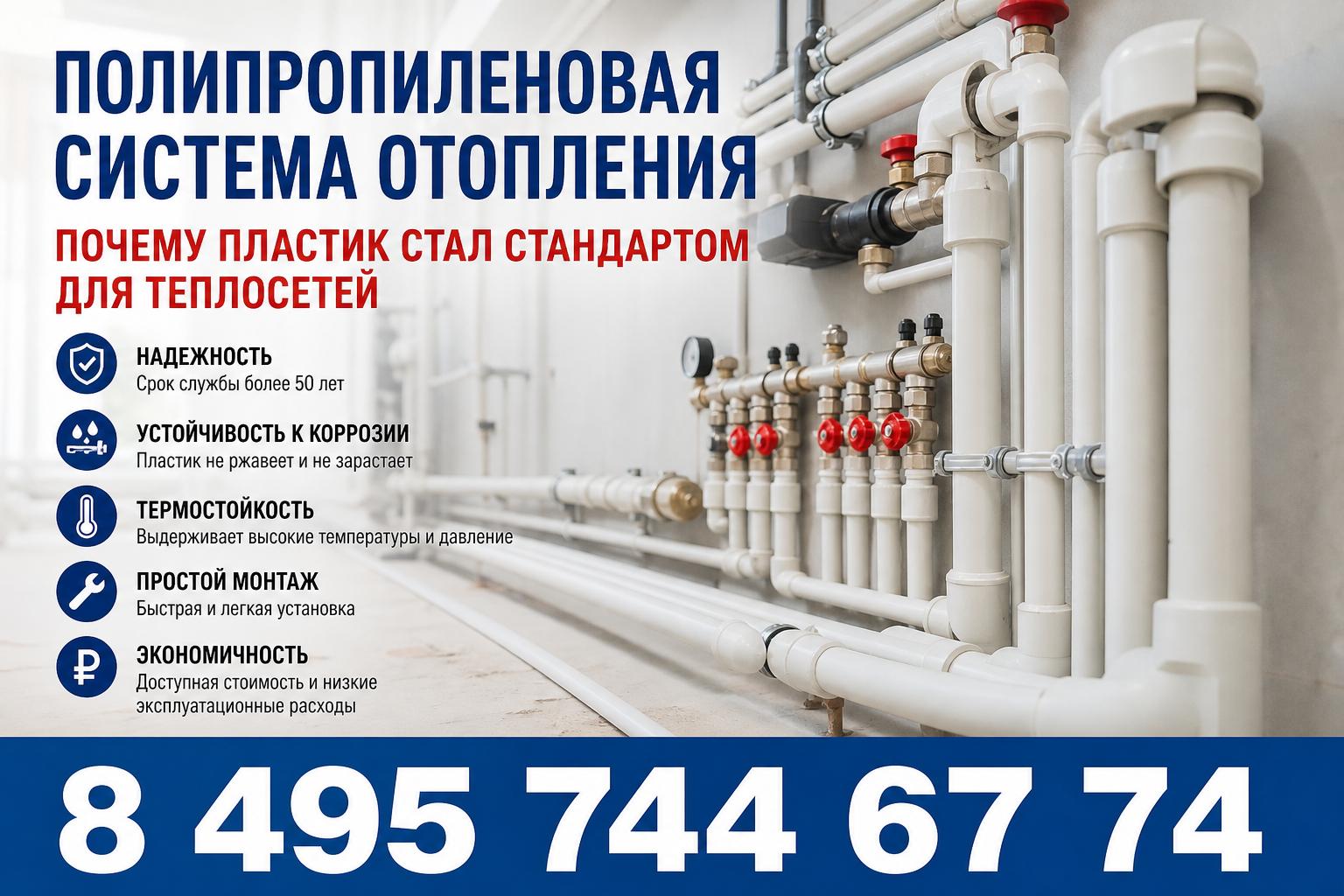 Почему пластик стал стандартом для теплосетей