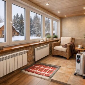 Отопление лоджии в частном доме