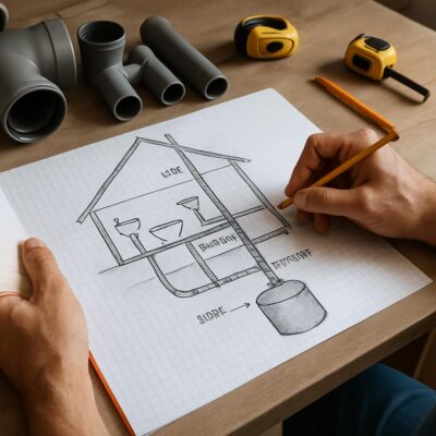 Канализация в частном доме своими руками