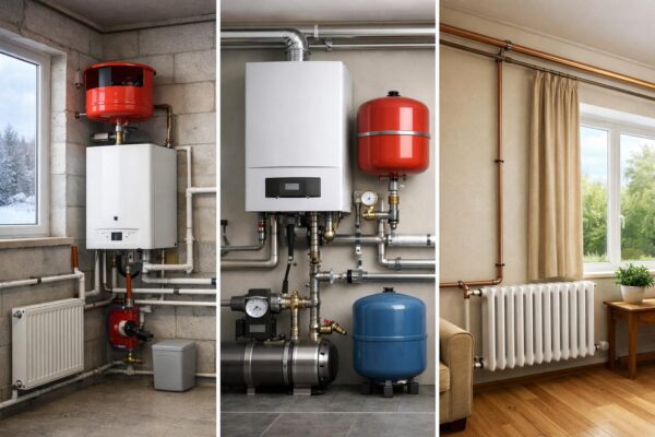 Открытые замкнутые и однотрубные системы