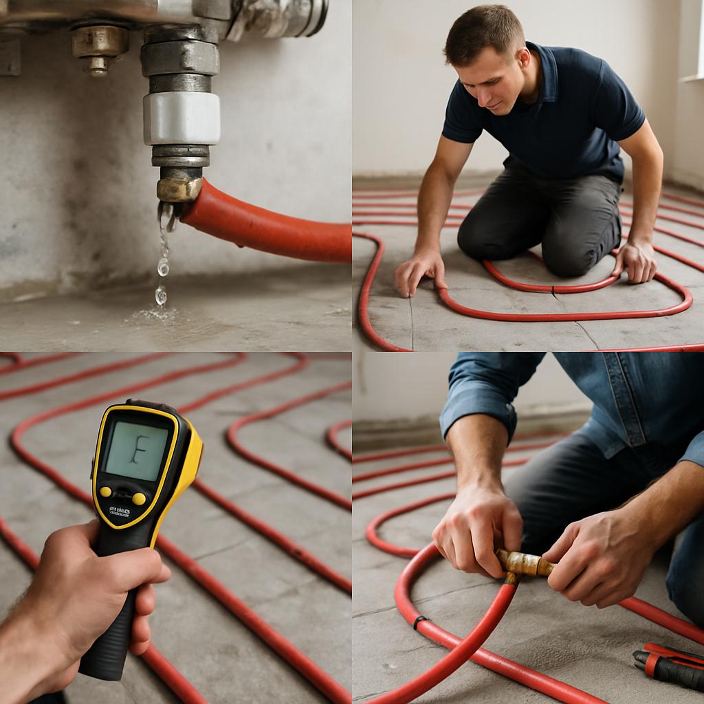 Частые неисправности водяных теплых полов и способы их устранения