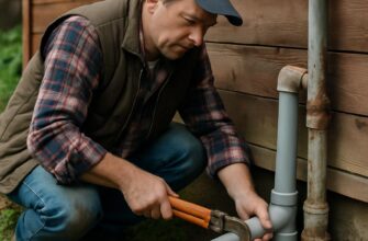 Замена труб на даче своими руками