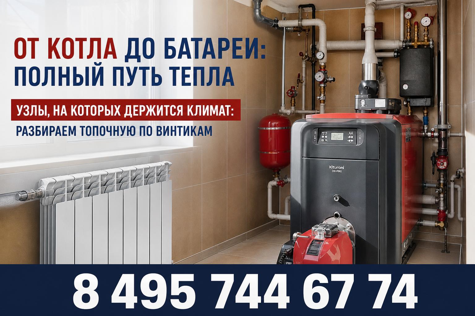 Узлы, на которых держится климат: разбираем топочную по винтикам