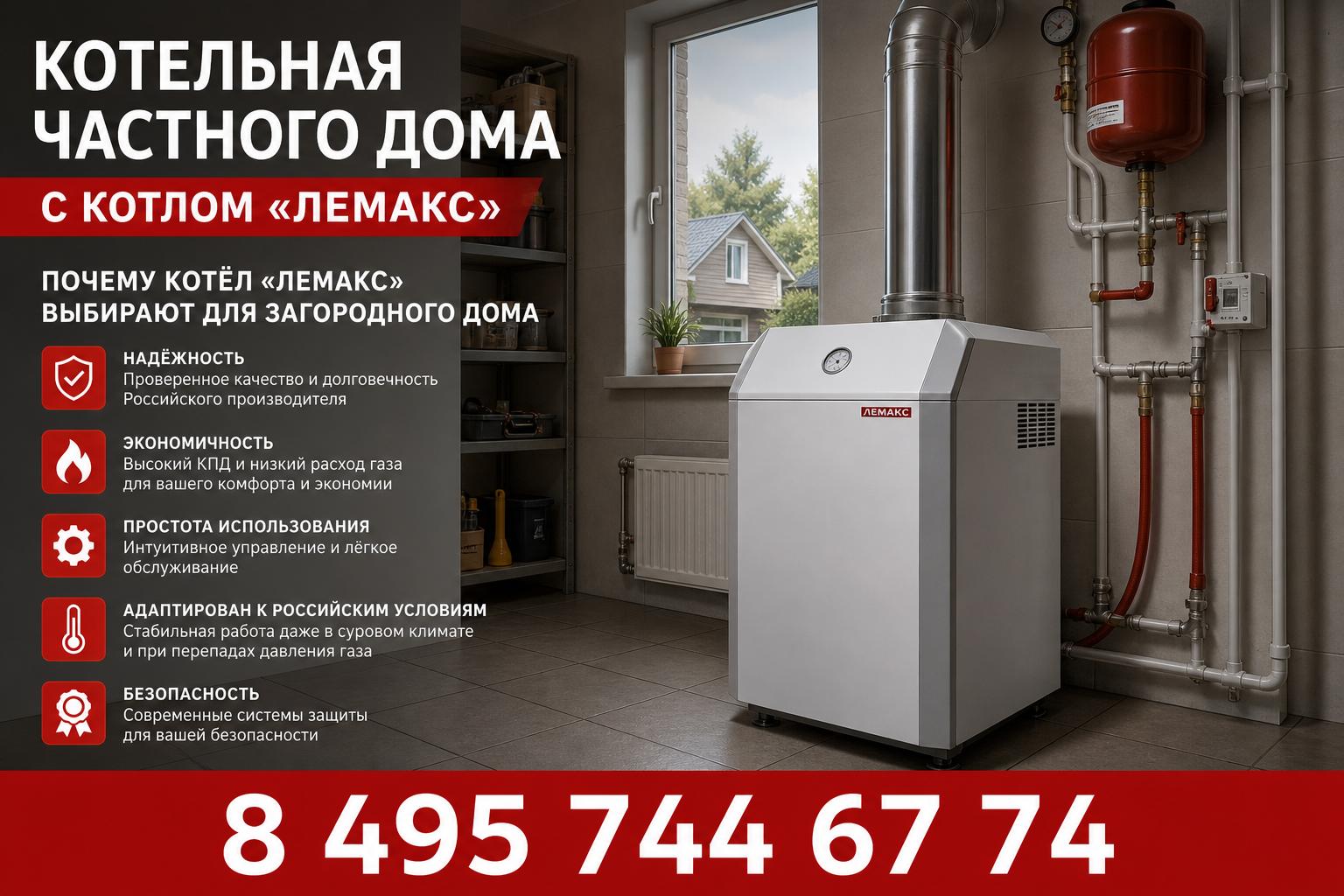 Почему котёл «Лемакс» выбирают для загородного дома Почему котёл «Лемакс» выбирают для загородного дома