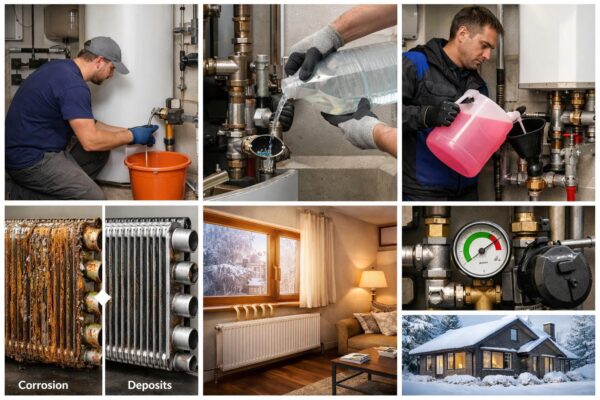 Как правильно заменить антифриз в системе отопления частного дома