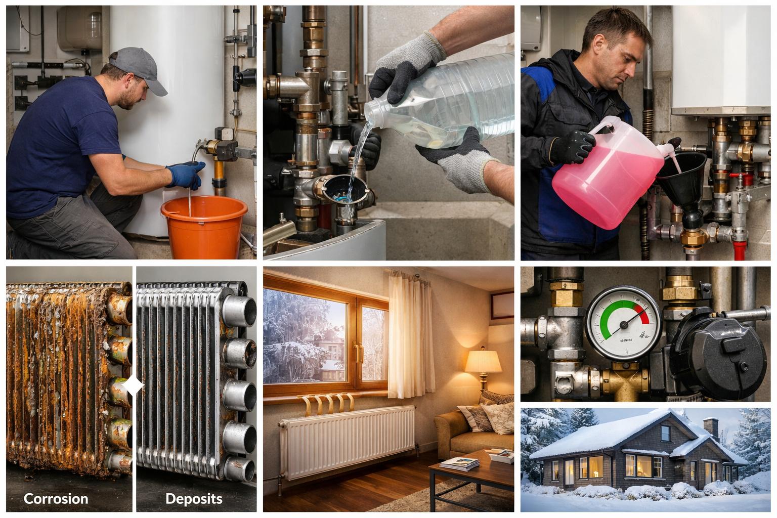 Почему своевременная замена антифриза защищает вашу систему отопления