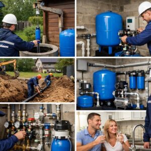 Доработка и переоборудование системы частного водоснабжения