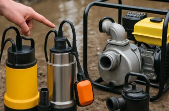 Как правильно выбрать насос для перекачивания грязной воды