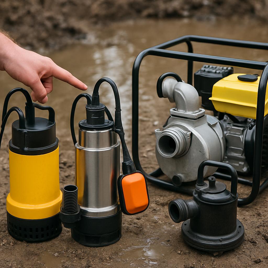 Как правильно выбрать насос для перекачивания грязной воды