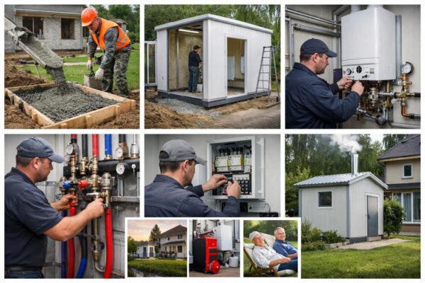 Монтаж независимой котельной