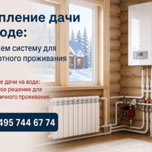 Отопление дачи на воде