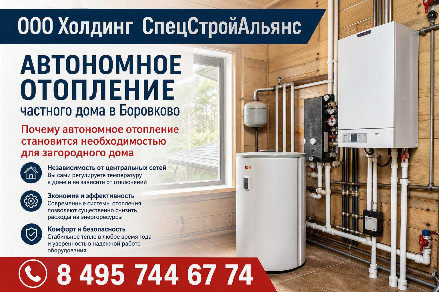Почему автономное отопление становится необходимостью для загородного дома Почему автономное отопление становится необходимостью для загородного дома