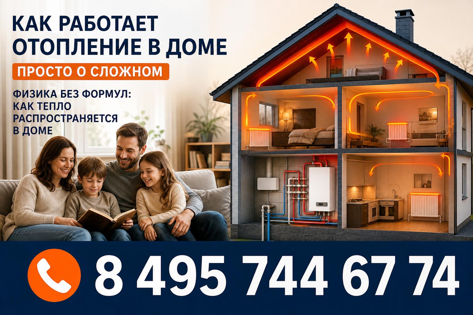 Физика без формул: как тепло распространяется в доме