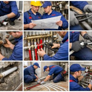 Водяное отопление — замена труб