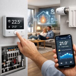 Автоматическое регулирование отопительной системы