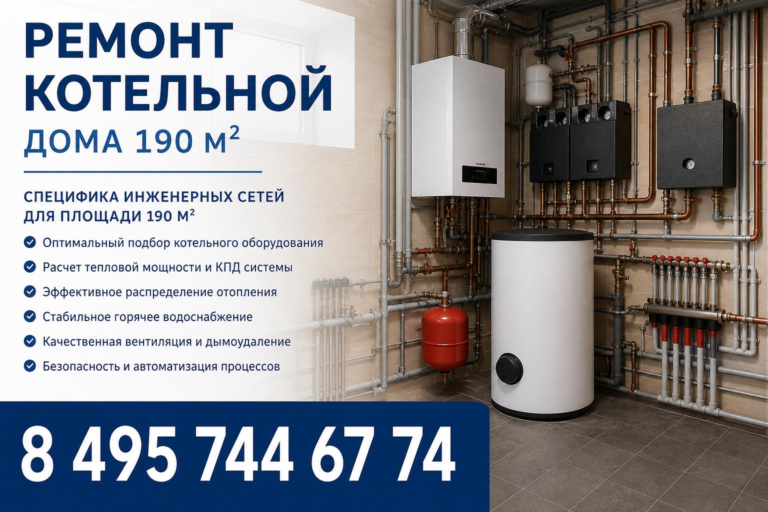 Специфика инженерных сетей для площади 190 квадратов Специфика инженерных сетей для площади 190 квадратов