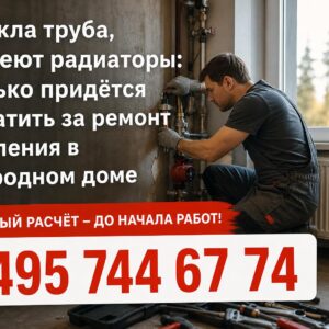 Потекла труба, не греют радиаторы: сколько придётся заплатить за ремонт отопления