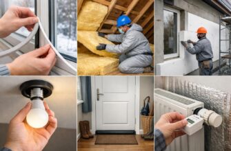 Как снизить теплопотери дома