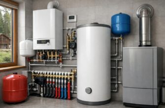 Отопление частного дома в «Заповедный парк 2»