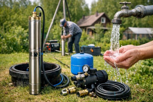 Насос для скважины: виды