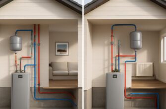 Закрытые и открытые системы отопления