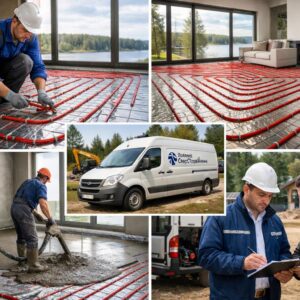 Стоимость монтажа тёплого пола в Солнечногорском районе