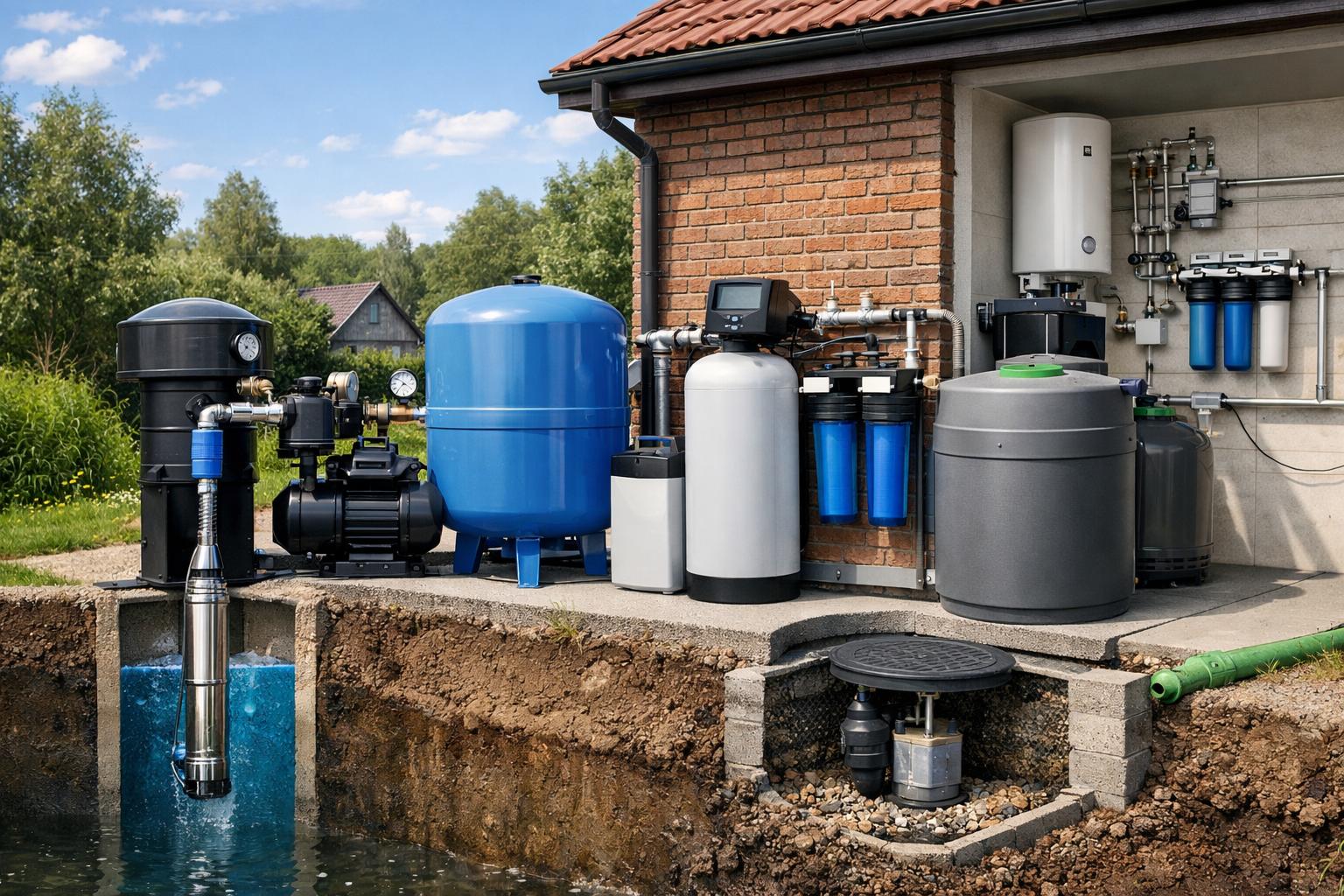 Идеальная система водоснабжения для дома в Больших Дворах — от проекта до запуска