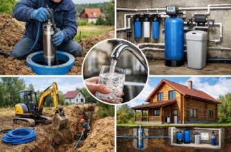 Полное руководство по системе водоснабжения частного дома во Владимирской области