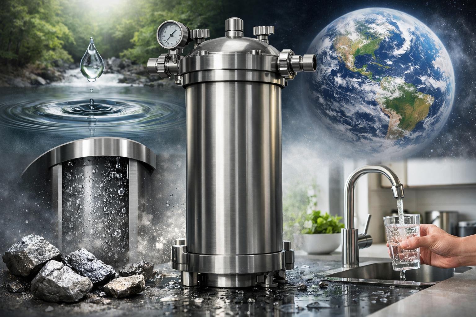 Почему титановый фильтр — надёжная и экологичная очистка для вашего дома