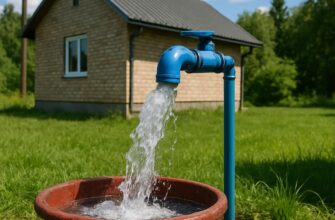 Водоснабжение из скважины в Конобеево