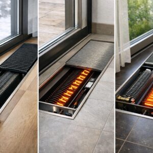 Виды внутрипольных радиаторов