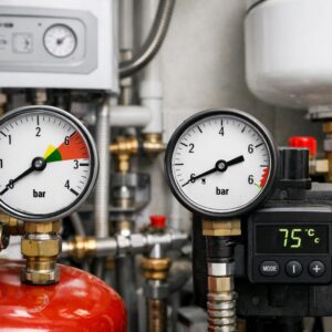 Какое давление должно быть в закрытой системе отопления