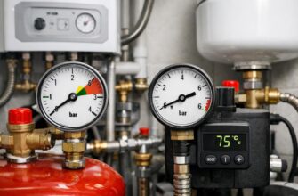 Какое давление должно быть в закрытой системе отопления